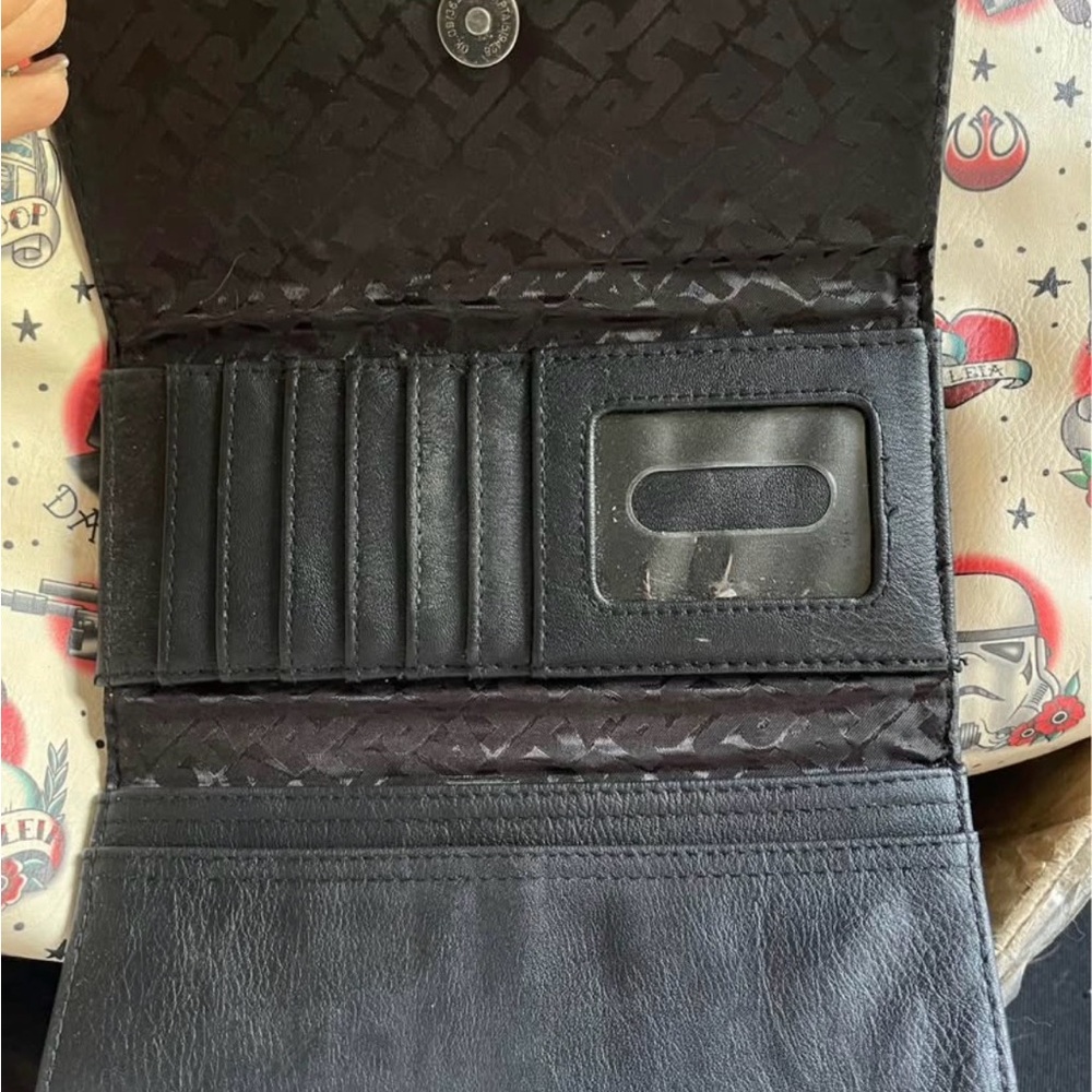 Loungefly Black and Red Star Wars Wallet - Picture 2 of 3